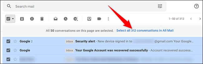 Cách xóa tất cả email trong Gmail 36