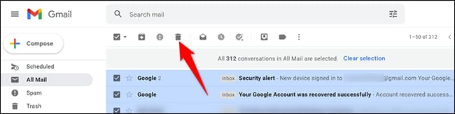 Cách xóa tất cả email trong Gmail 37