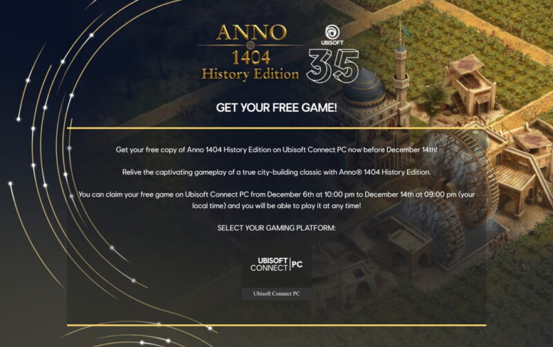 Tải miễn phí game Anno 1404 History Edition cho PC