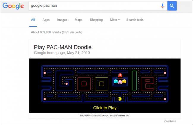 google-pacman