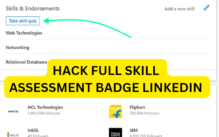 Cách Hack Skill trên LinkedIn 2